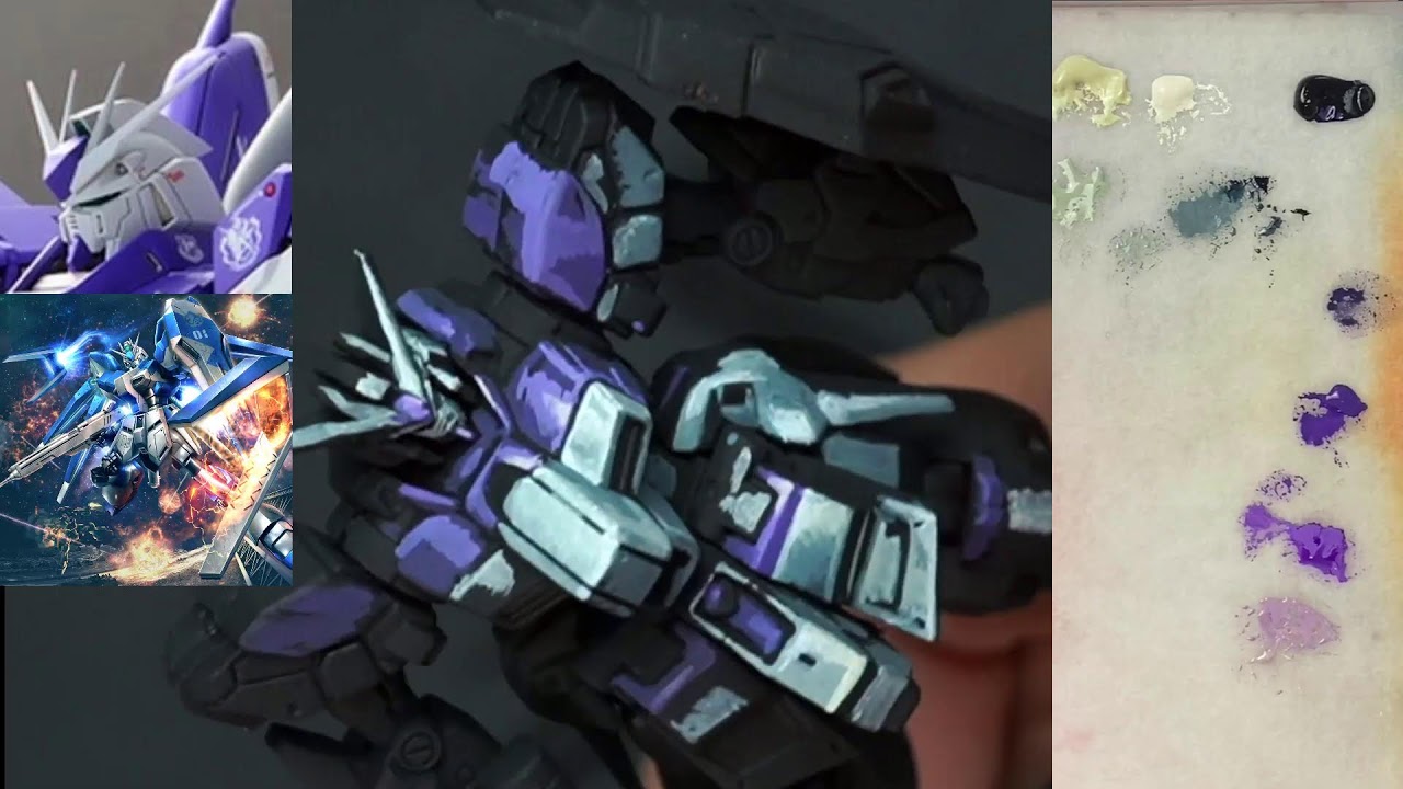 GUNDAM ARTIFACT Painting Part1 YouTube