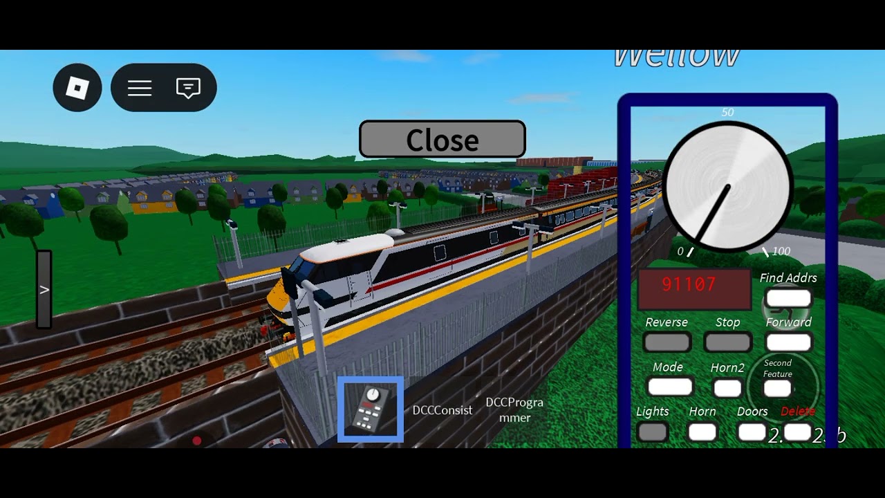 Ro scale railway: intercity 225 service to Dilligate