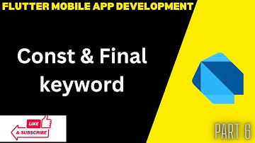 Final and Const Keyword in Dart | How to Use? | Part 6 |  Detail Explanation in Hindi #flutter #dart