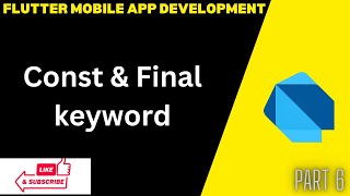 Final and Const Keyword in Dart | How to Use | Part 6 |  Detail Explanation in Hindi #flutter #dart