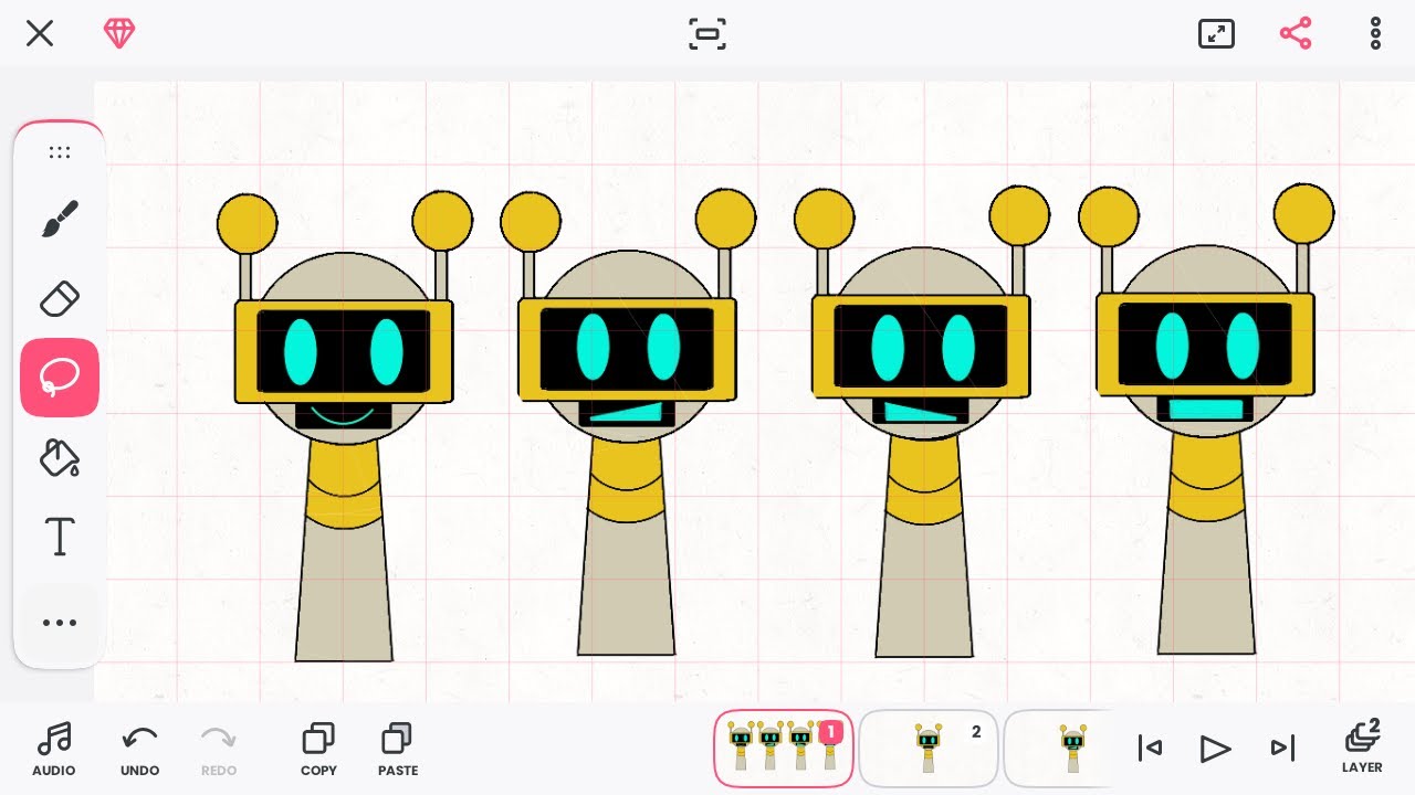 Flipaclip - Sprunki Fun Bot animation #sprunki - YouTube