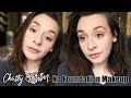 MY CURRENT MAKEUP ROUTINE | NO FOUNDATION MAKEUP | GET OUT THE DOOR FAST | MOM LIFE FALL 2019