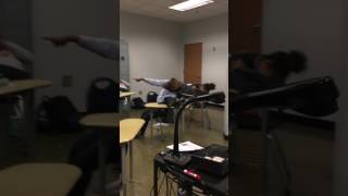 Notre Dame Mannequin Challenge