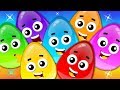 Learn Colors With Crazy Eggs | Songs For Children by Kids Tv