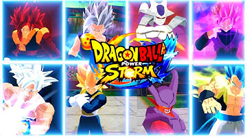 NEW] DRAGONBALL POWER STORM ISO PSP || DBZ TTT MOD 2025 || New Attacks and HD Graphics || SUPER, GT