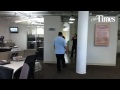 Andrew Kreighbaum says farewell at the El Paso Times newsroom today.