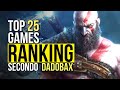 TOP 25 BEST VIDEOGAMES • DadoBax's Games Ranking