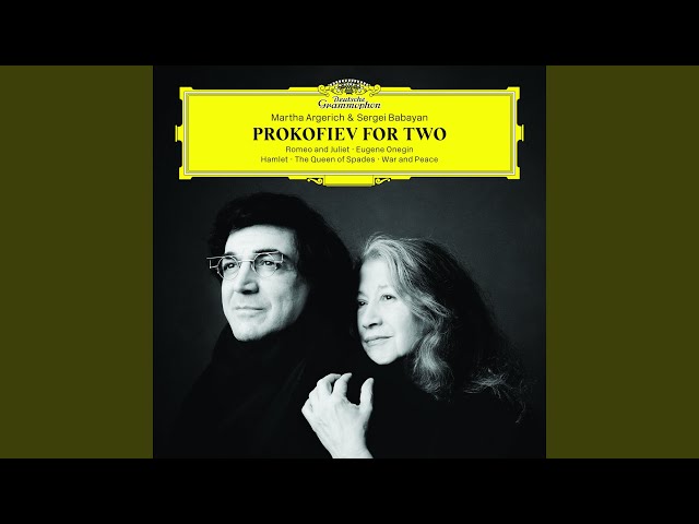 Prokofiev - Roméo et Juliette-arrgt 2 pianos Babayan: Danse des chevaliers : M.Argerich & S.Babayan, pianos