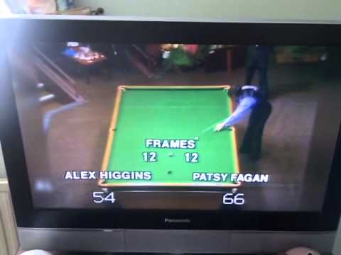 Pasty Fagan beats Alex Higgins - 1978 World Champi