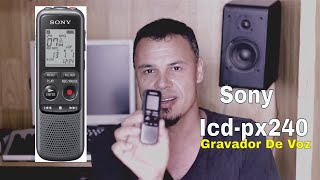 Gravador de som portátil Sony ICD-PX240