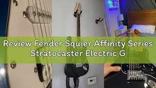 Review Fender Squier Affinity Series Stratocaster Electric Guitar Kit, with 2-Year Warranty, Lake Pl