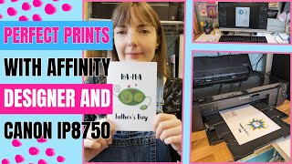 Perfect Card Printing with Affinity Designer and Canon IP8750