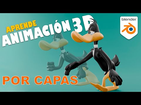 Animación POR CAPAS en Blender | #11 Curso GRATIS