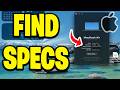 How to Find the Specs of Your MacBook or iMac