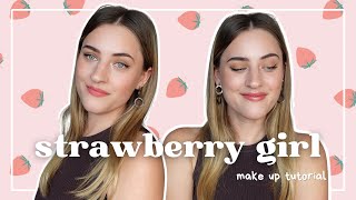 how to create the VIRAL ''strawberry girl'' make up 🍓 Hailey Bieber inspired summer look by Anna Sophia 263 views 8 months ago 11 minutes, 48 seconds