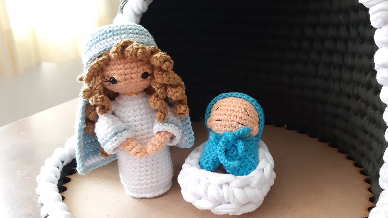 NIÑO JESÚS BEBÉ AMIGURUMI A CROCHET 2/2