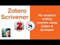 How I use Zotero + Scrivener to organize sources and write my dissertation