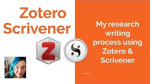 How I use Zotero + Scrivener to organize sources and write my dissertation