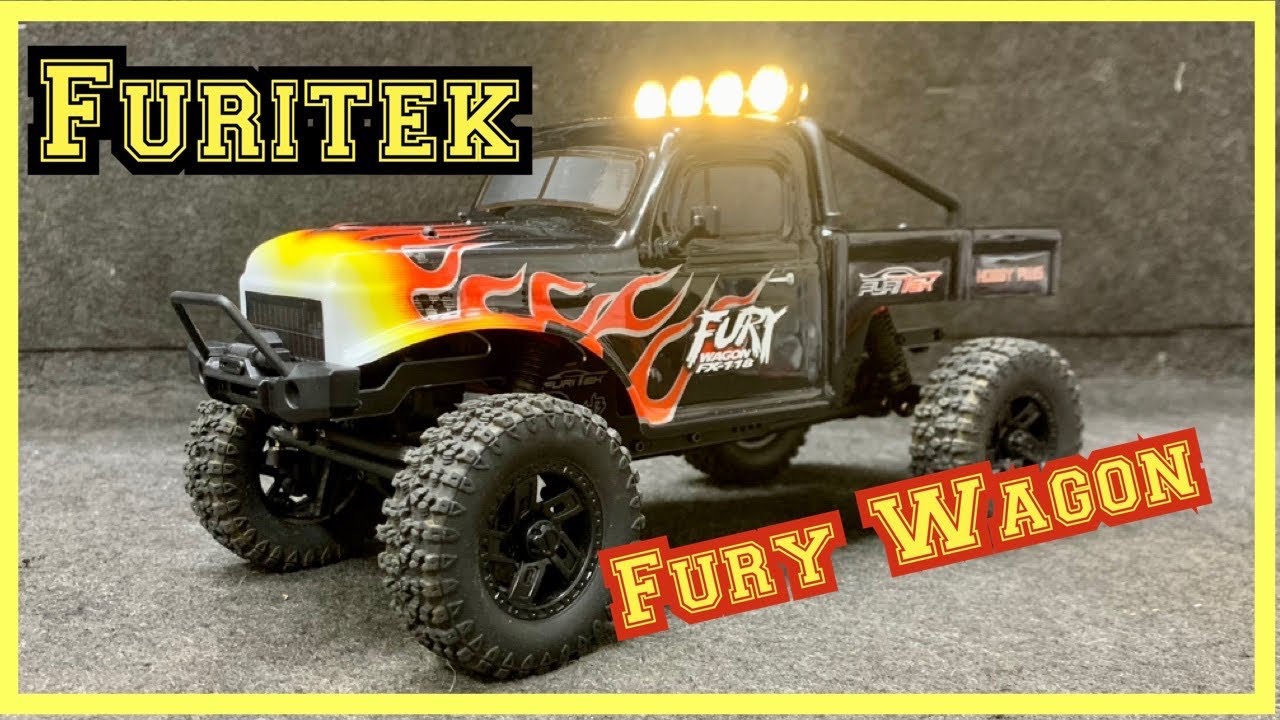 Furitek FX118 FURY WAGON RTR BRUSHLESS 1/18 RC CRAWLER KIT (Green)