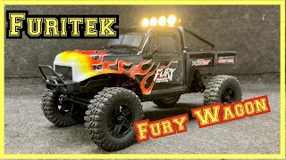 Furitek FX118 FURY WAGON RTR BRUSHLESS 1/18 RC CRAWLER KIT (Red)