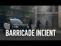 LAPD Release Video of Barricade Incident Involving Woman Armed with Butcher Knife