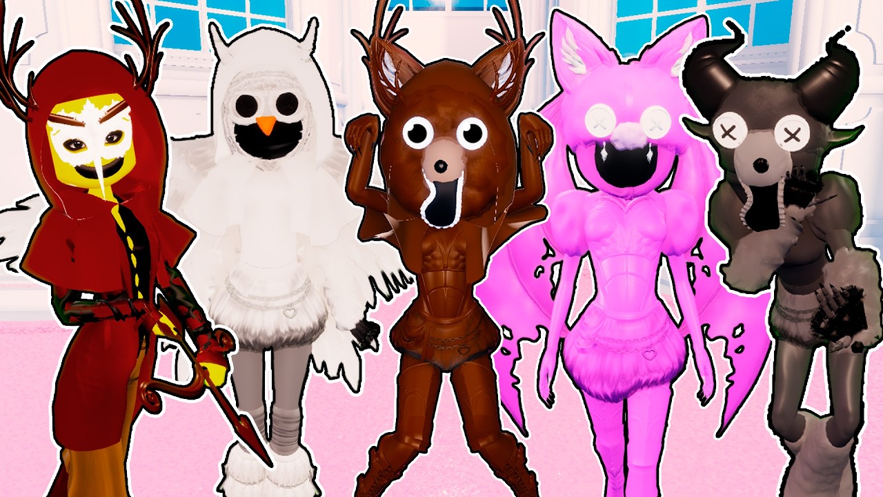 Nos CONVERTIMOS en los MONSTRUOS de 99 NOCHES en Dress to Impress Roblox