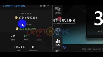 Make 300 DOGECOIN in Every 1 Minute | Luckygames.io Strategy