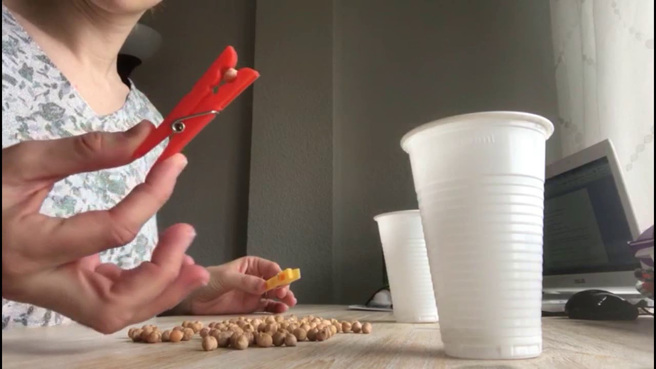 Ejercicios de terapia ocupacional en el domicilio