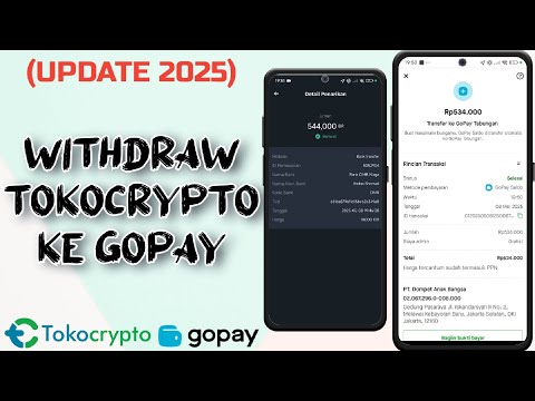 Cara Withdraw Tokocrypto ke Gopay (Penarikan Tokocrypto ke Gojek)