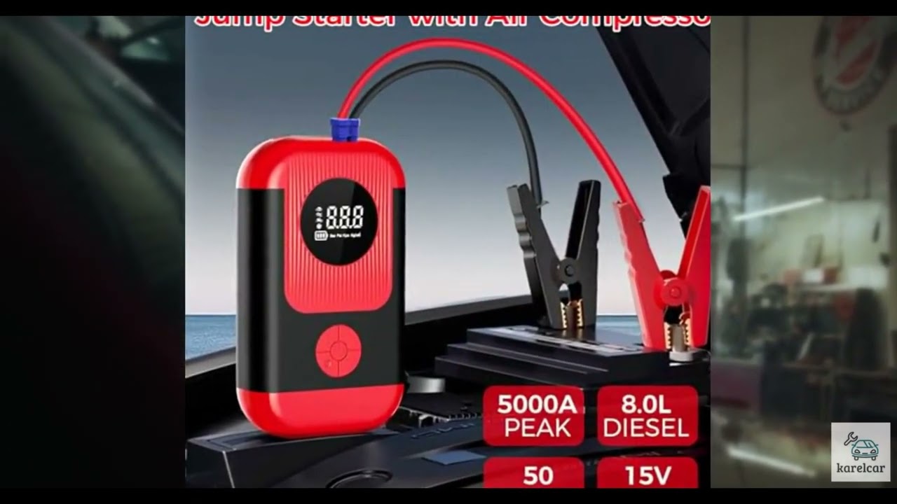 Review - Tire Inflator Portable Air Compressor, 5X Faster Inflation 150PSI＆28000mAh Batte