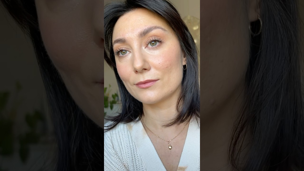 My realistic 5-minute work makeup look