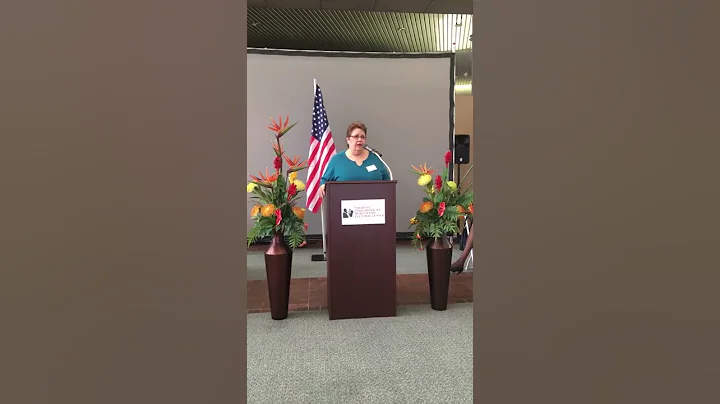 Linda Borgert at the 2018 Primary Candidates Recep...