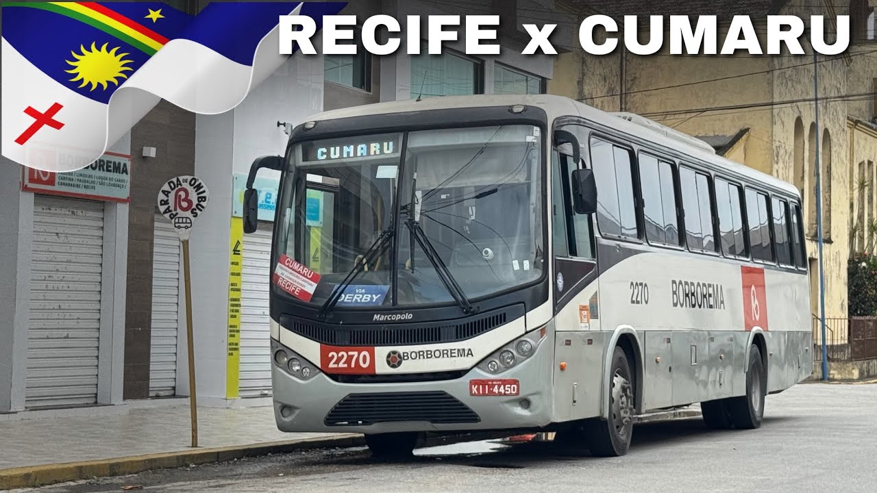 RECIFE para CUMARU com a BORBOREMA via LIMOEIRO e PASSIRA | Viajando para a ZONA DA MATA