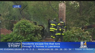 Massive Fire 'Had A Major Head Start' Before Destroying Lawrence Townhomes