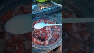ужин на рыбалке #сибирь #рыбалка #подпишись #fishing #рыболовная #cooking #ловим #рыба