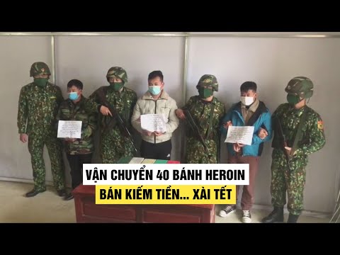 Video Bắt 3 nghi phạm vận chuyển 40 bánh heroin sang Trung... - youtube
