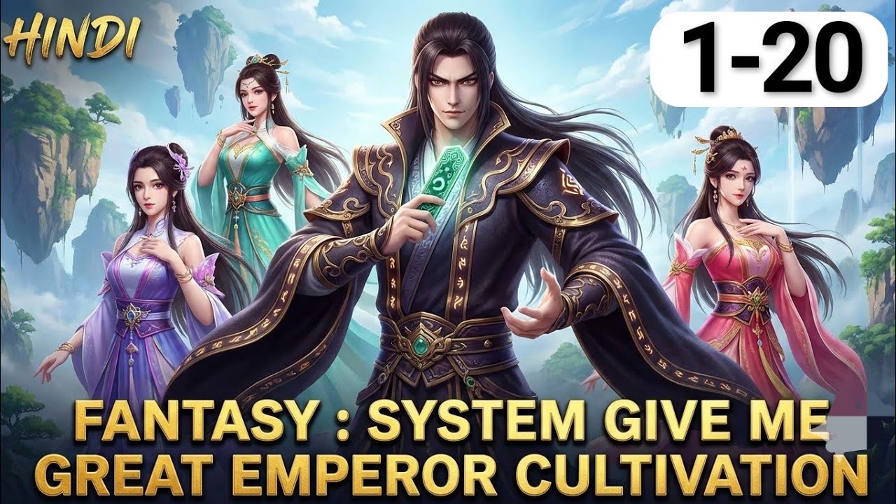 Episode 1-20 Fantasy : System Give Me Great Emperor Cultivation || in Hindi Novel #novel #audiobook