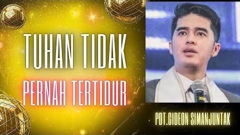 INGATlah TUHAN tidak pernah TERTIDUR‼️- Pdt.Gideon Simanjuntak