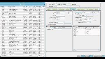 Customer Setup in X3