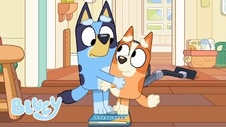 Au sol c'est de la lave ! | La factrice | Bluey Français Chaîne Officielle