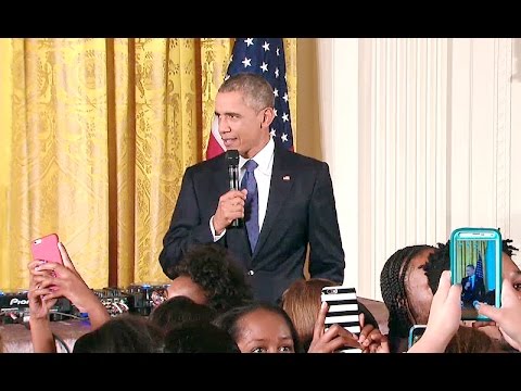 President Obama Surprises Guests at the "Beating the Odds" Summit