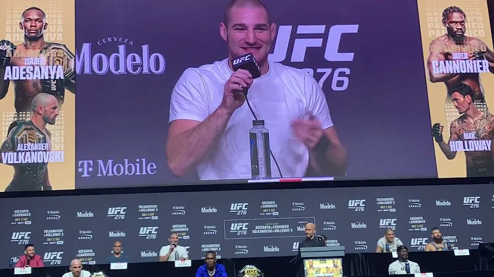 UFC 276, Sean Strickland delivers the goods. Press Conference for International Fight Week, 10, UFC