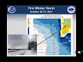 October 2017 Weather and Climate Briefing