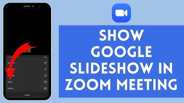 How to Show Google Slideshow in Zoom Meetings 2024 | Google Slideshow Show in Zoom Meetings