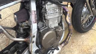 NX 650 engine sputter