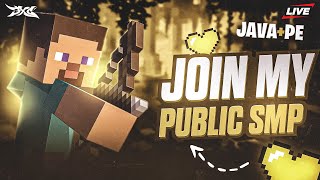 Minecraft Public Smp | Join My Public Lifesteal Smp | Java + PE 24/7 Online | INFINITY SMP