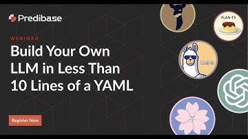 Build Your Own LLM in Less Than 10 Lines of YAML