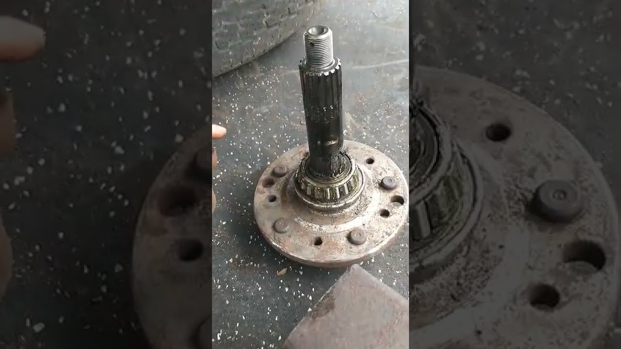 1975 C3 Corvette Rear Spindle, Bearings and spacer/shim orientation.