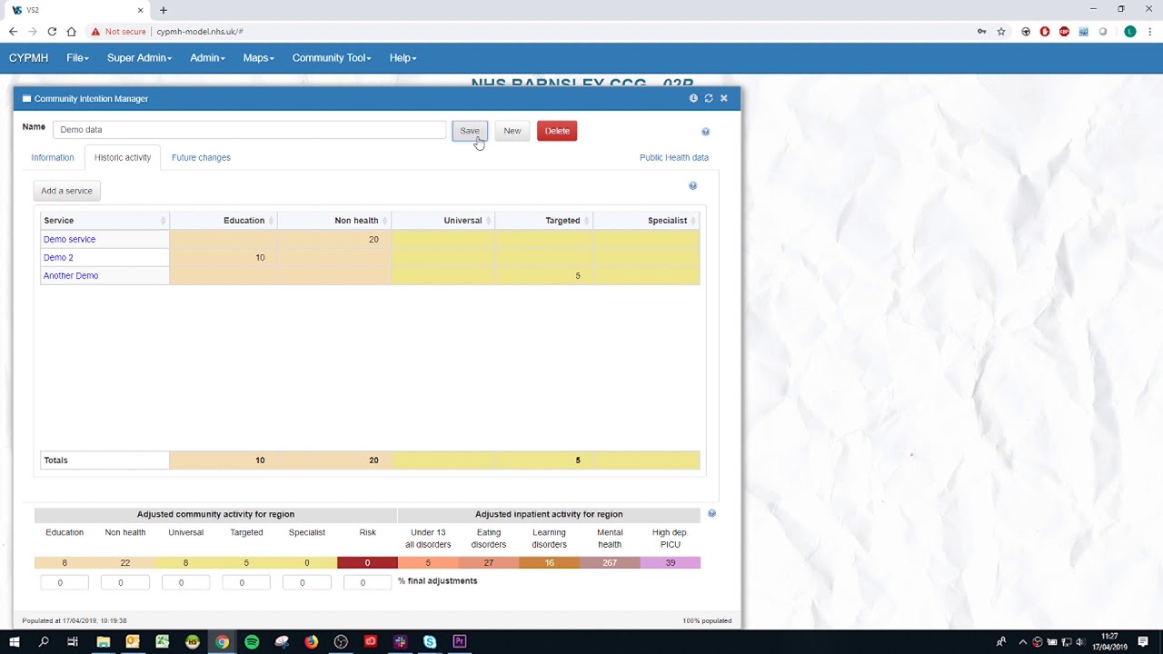 SDMT: Building your first model - Community