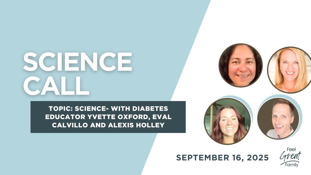 With Diabetes Educator Yvette Oxford, Eval Calvillo and Alexis Holley